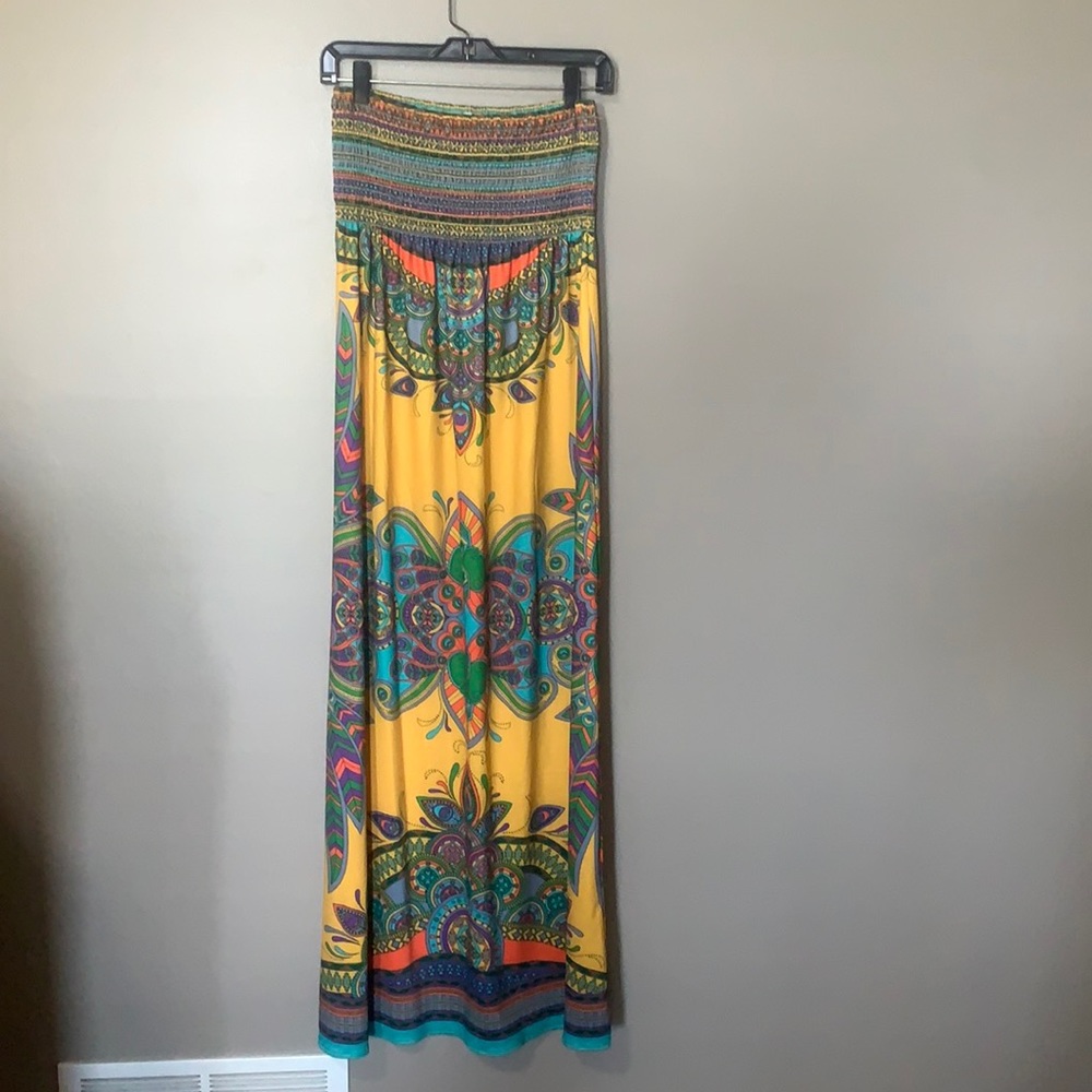 Strapless Long Dress Large